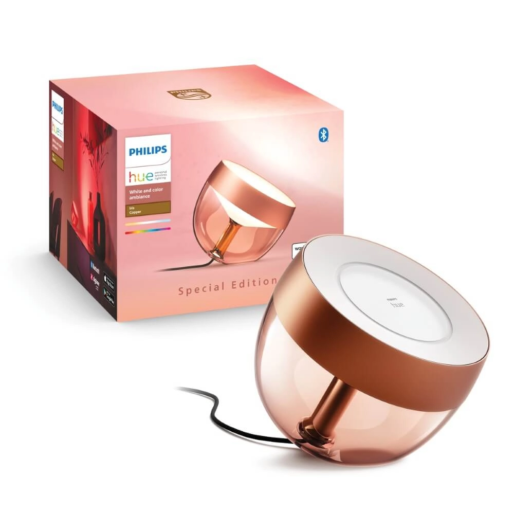 Uplight Hue Iris - White and color roodkoper Philips 8719514411586