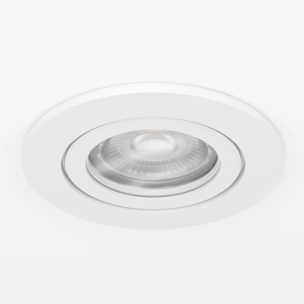 Inbouwspot Barranco wit Ø 8,4cm IP44 - 3000K Eglo 9008606359158