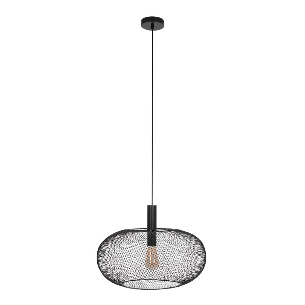 Zwarte hanglamp Cloud Ø 50cm Steinhauer 8712746148664