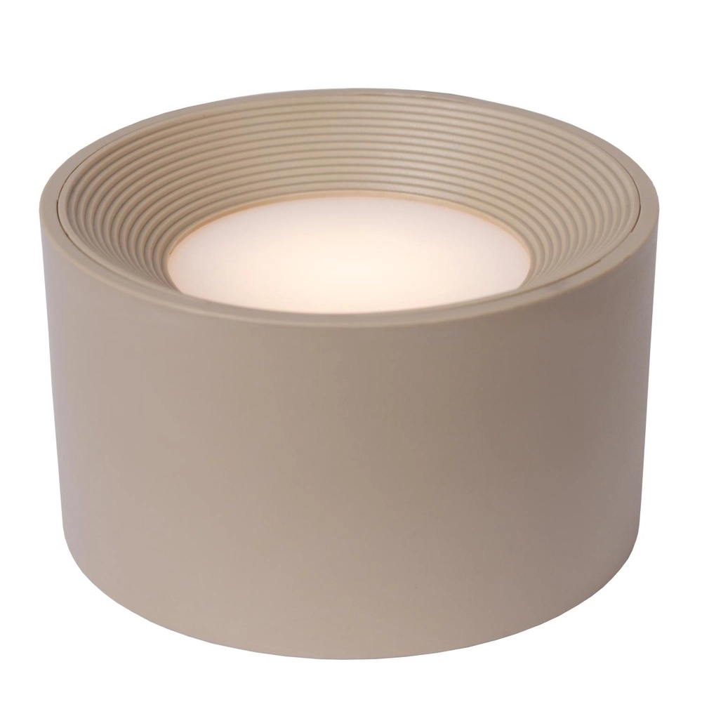 Oplaadbare bureaulamp Jolan taupe Lucide 5411212461100