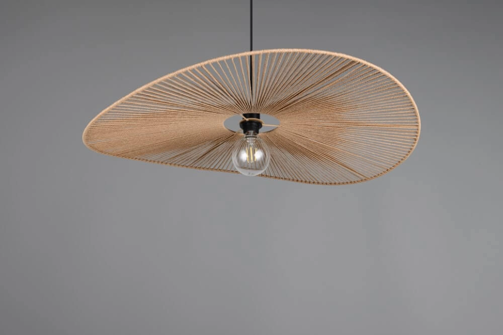 Grote japandi hanglamp Laurine Ø 78cm Trio 4017807637632