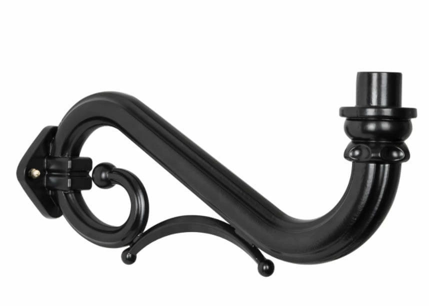 Muursteun Napoli zwart