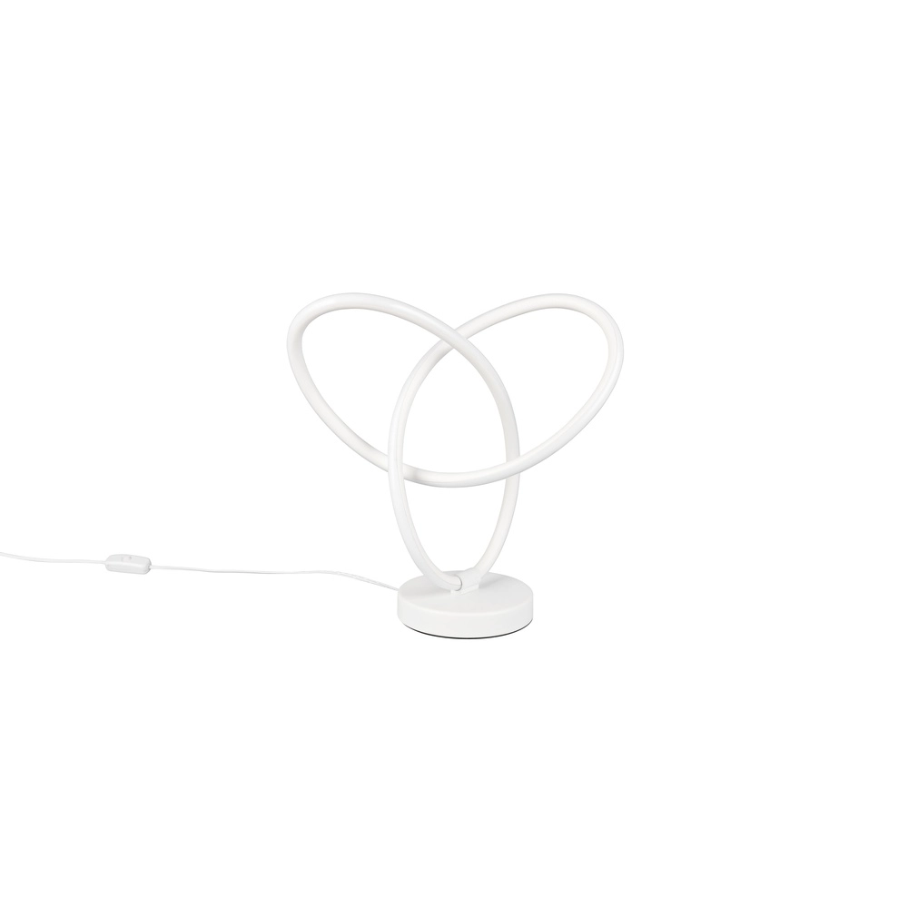 Tafellamp Lando design wit Trio 4017807656503