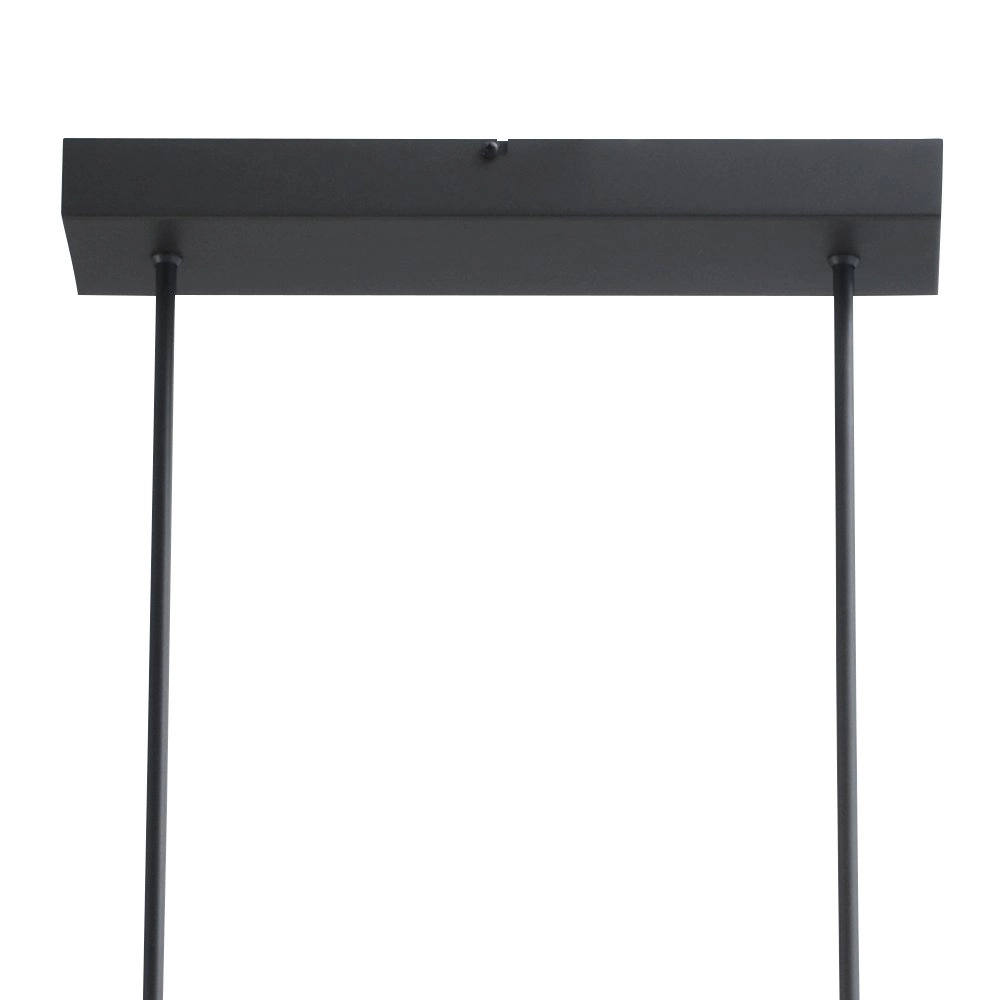 Hanglamp eettafel - kantoor Real 3 160cm zwart Masterlight 8718121181981