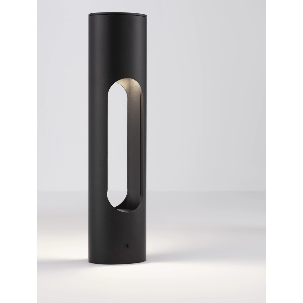 Strakke lamp Ellery zwart 36cm