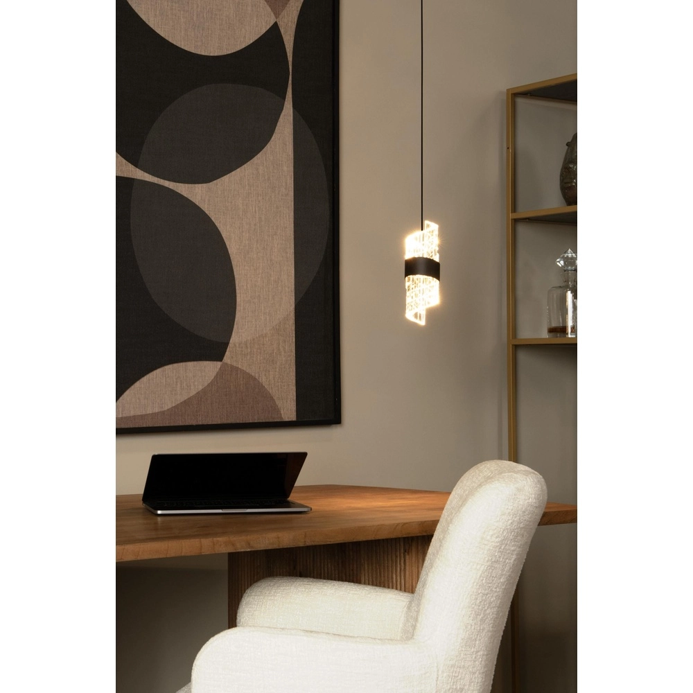 Design hanglamp Kligande zwart Ø 13cm Lucide 5411212134592