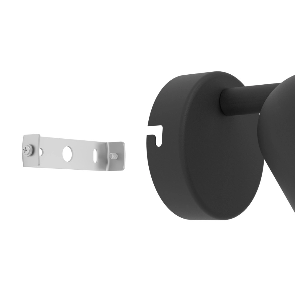 Opbouwspot Camaldoli zwart Eglo 9008606360437