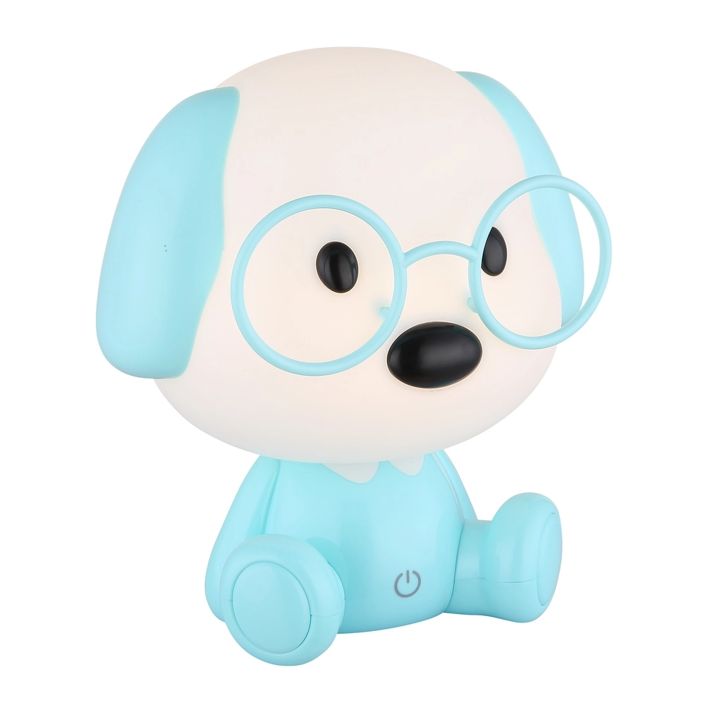Kinderkamer lampje Puppy blauw Globo 9007371506293