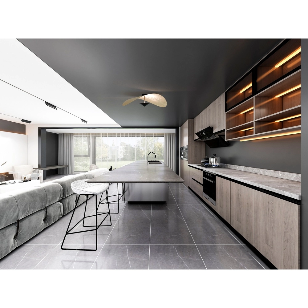 Ø 90cm led plafondlamp Lente bladgoud Masterlight 8718121389288