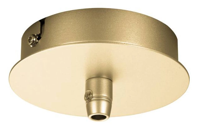 Fitu enkelvoudig rozet messing SLV 4024163223492