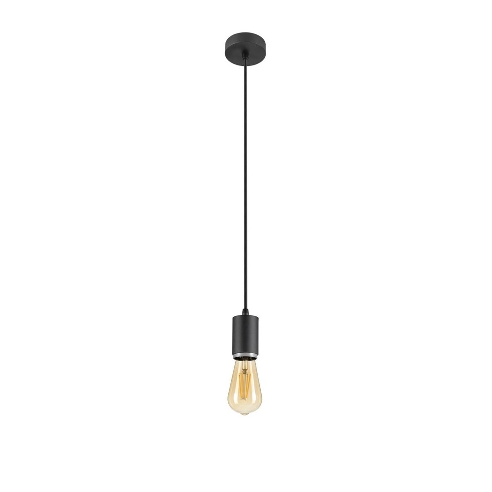 Pendelarmatuur Lalu 2m zwart E27 SLV 4024163317399