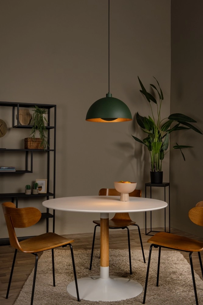 Design hanglamp Siemon groen Lucide 5411212451750