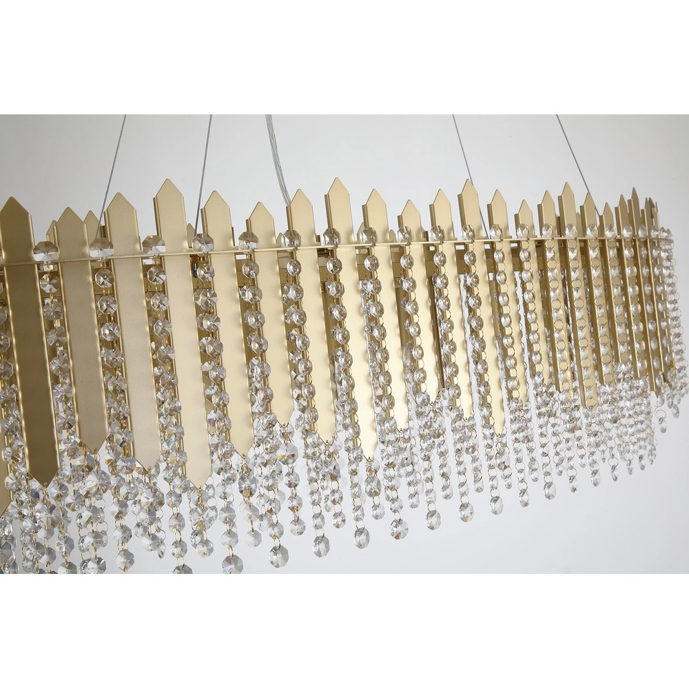 Hanglamp Spear goud ovaal Searchlight 5053423304205