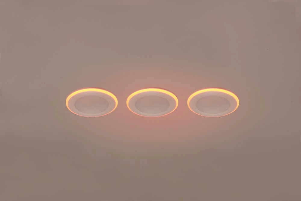 Witte inbouwspots Argus set van 3 Trio 4017807574494