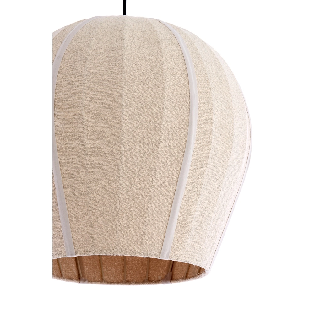 Bouclé hanglamp Zagori Ø 44cm - zand Light & Living 8717807793067