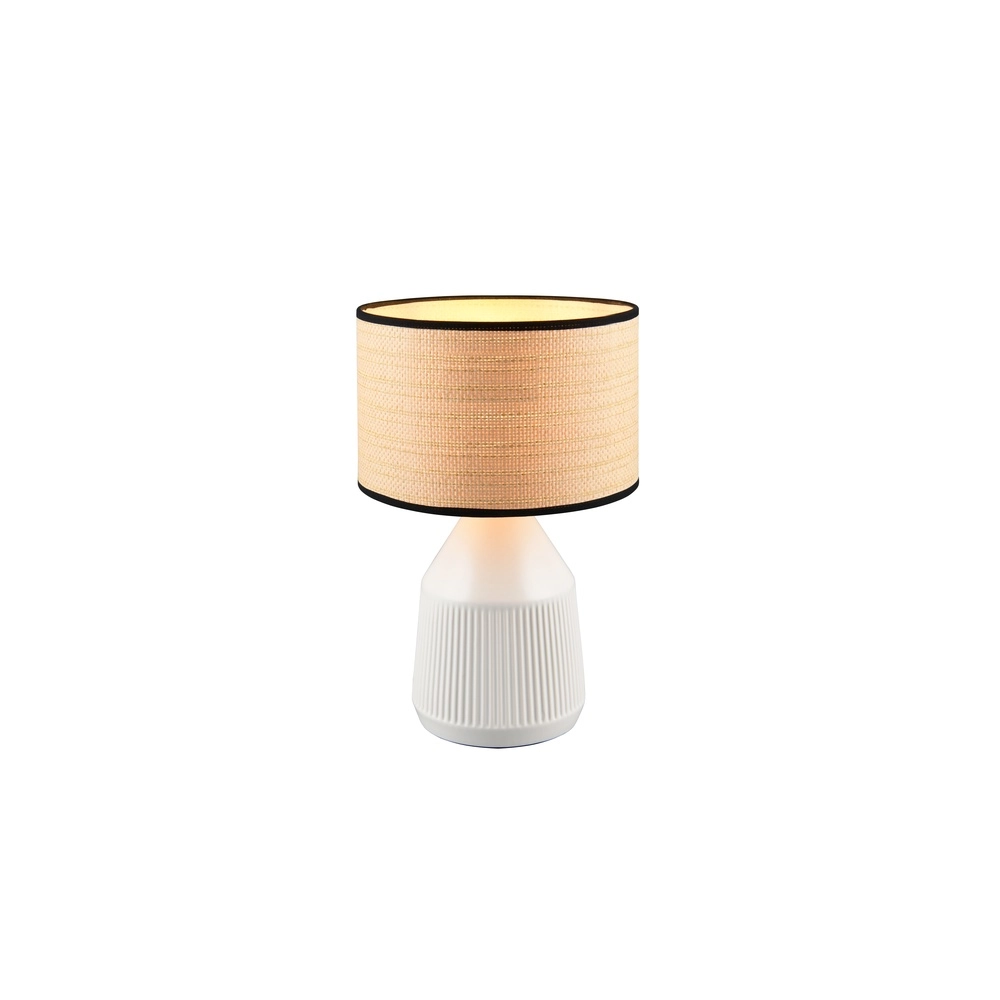 Tafellamp Formentera Ø 28cm wit Trio 4017807680126