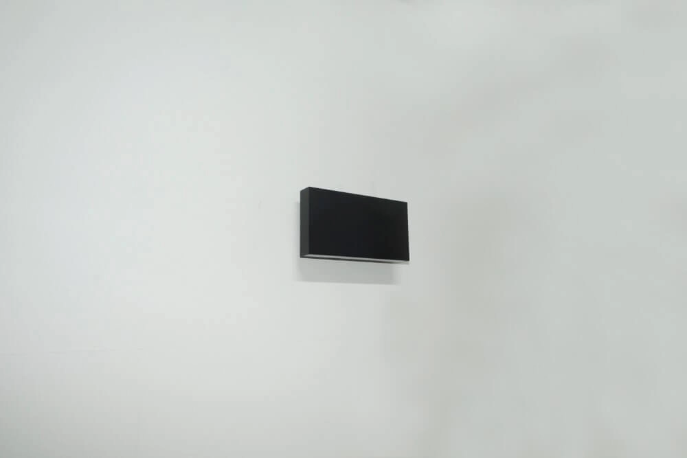 Strakke wandlamp Box zwart Artdelight 8719831736966