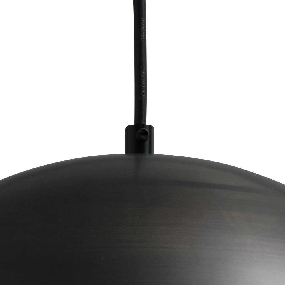 Grote stoere hanglamp Industria Gunmetal 30 met zinkgrijs Masterlight 8718121120461
