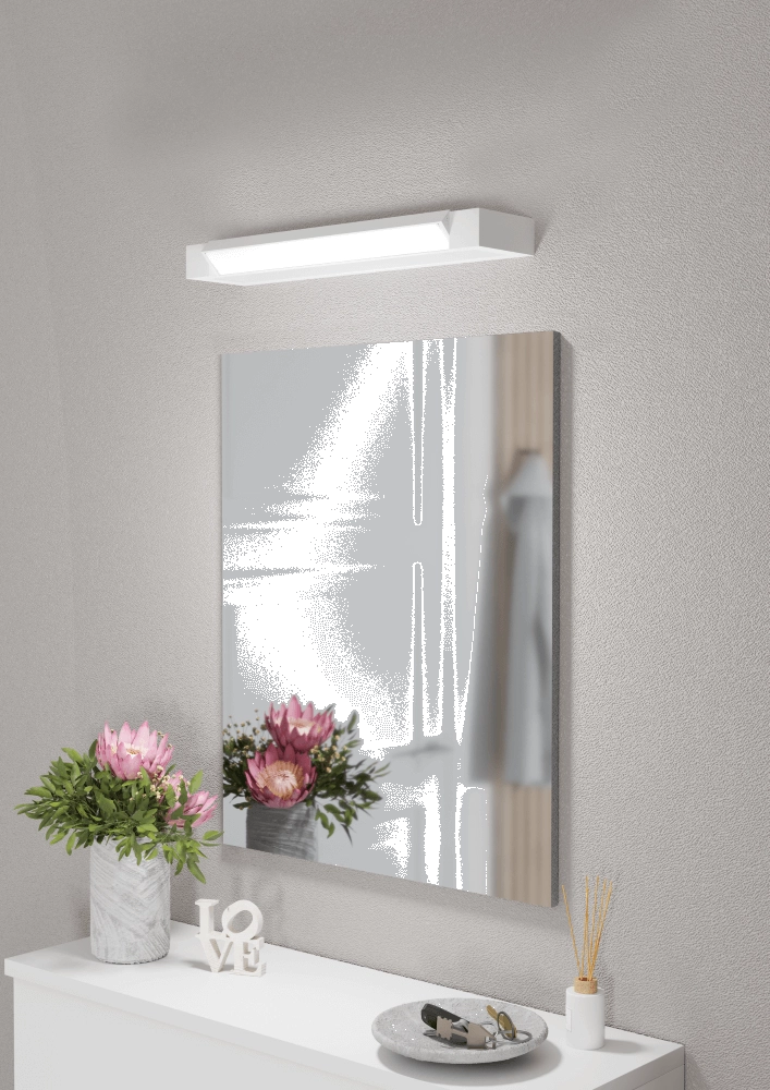 Spiegel wandlamp Gemiliana chroom Eglo 9008606245130
