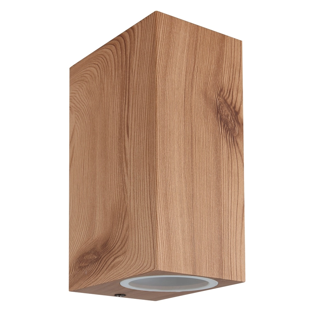 Strakke opbouwspot Veronika up & down hout Globo 9007371444786