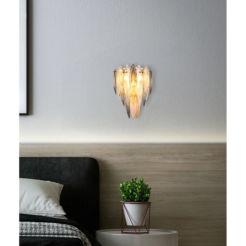 Wandlamp Elinor goud Globo 9007371537969