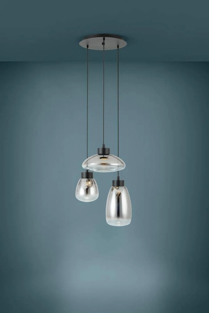 Eettafel hanglamp Sarnarra smoke Stars of Light 9002759397845
