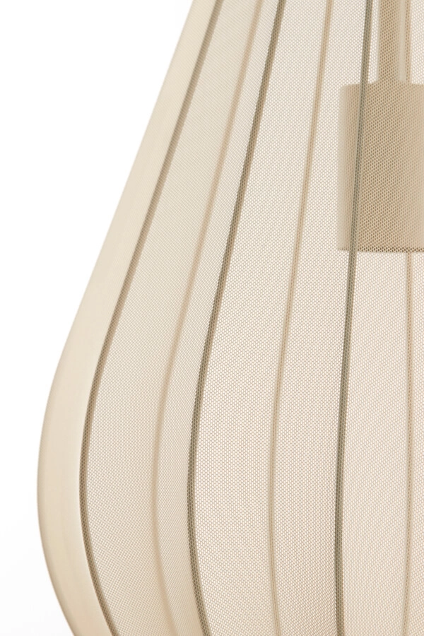 Japandi hanglamp Itela 3-lichts crème 80cm Light & Living 8717807702779