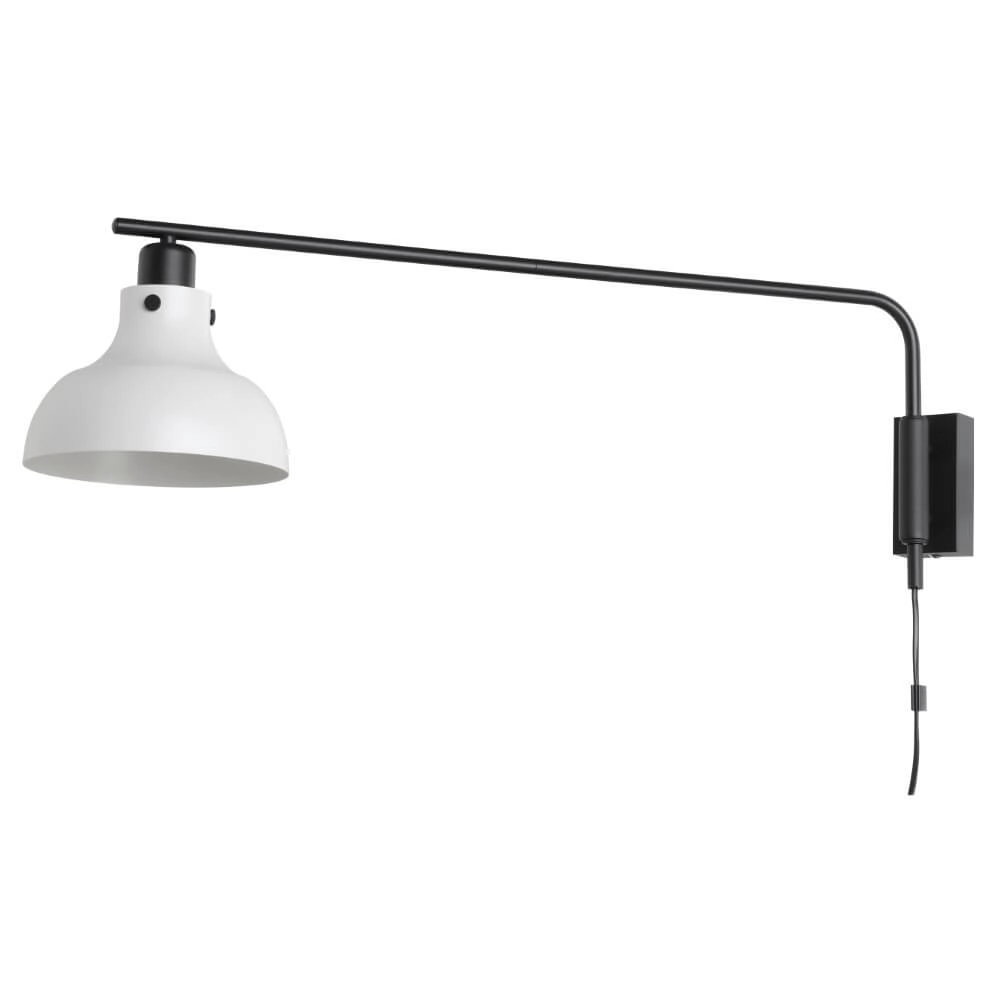 Grijze wandlamp Matlock met zwart Eglo 9002759438432