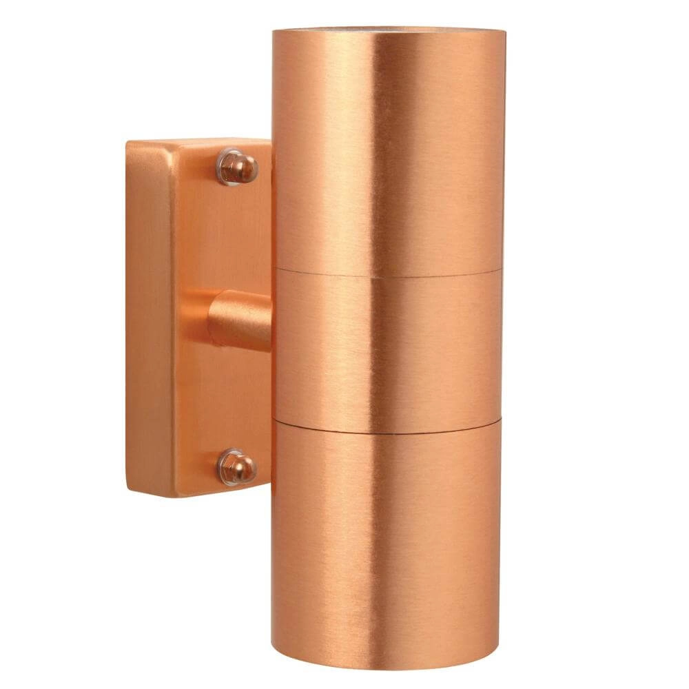 Up & downlighter Tin koper Up & downlighter Tin koper