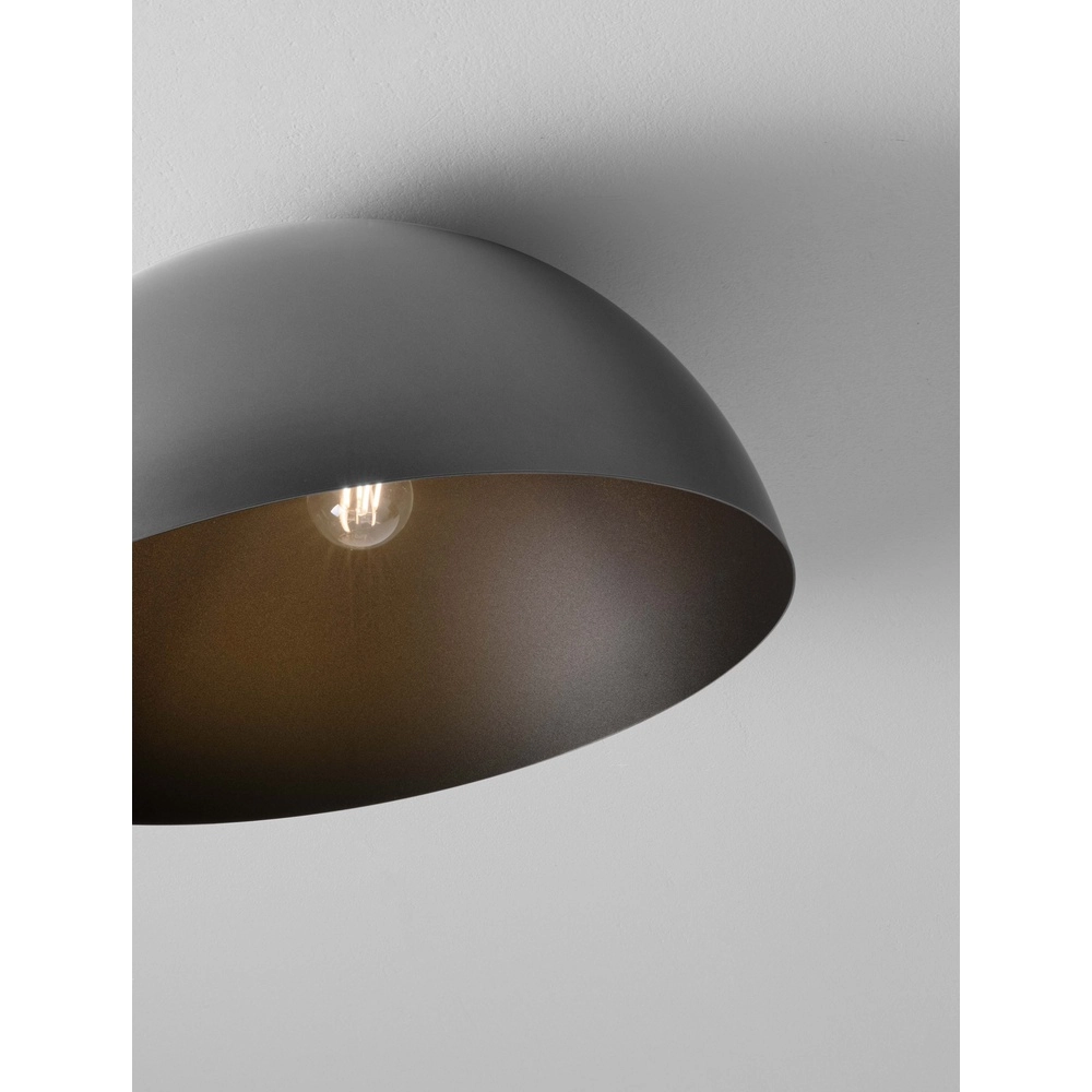 Plafondlamp Onia zwart Ø 50cm Lyora 5212017458100