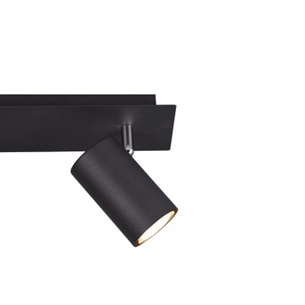 Spot Marley 2-lichts mat zwart Trio 4017807408638