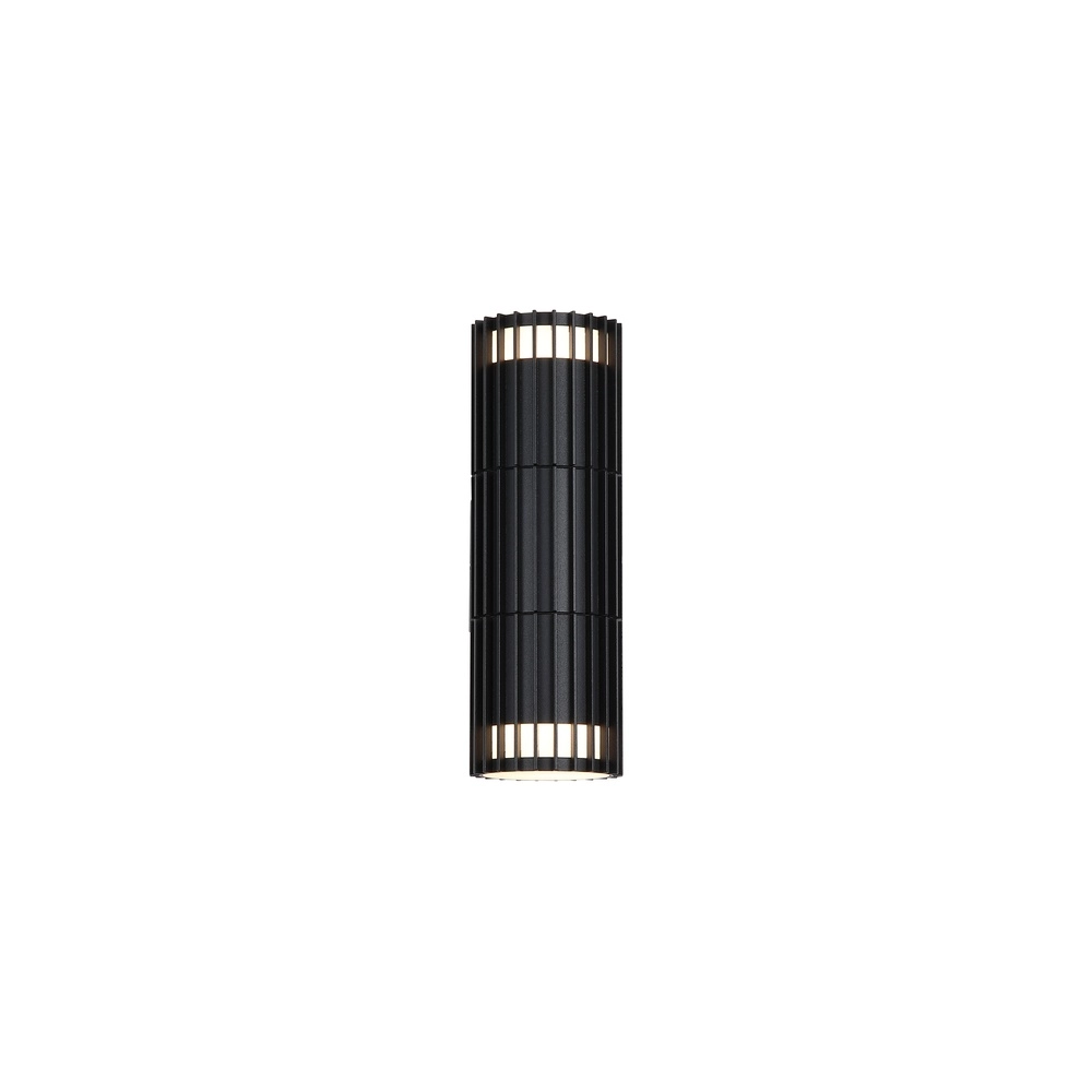 Wandlamp Detroit zwart dubbel Wandlamp Detroit zwart dubbel