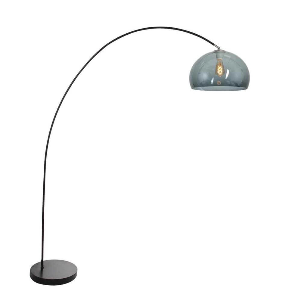 Booglamp Solva met smoke glas