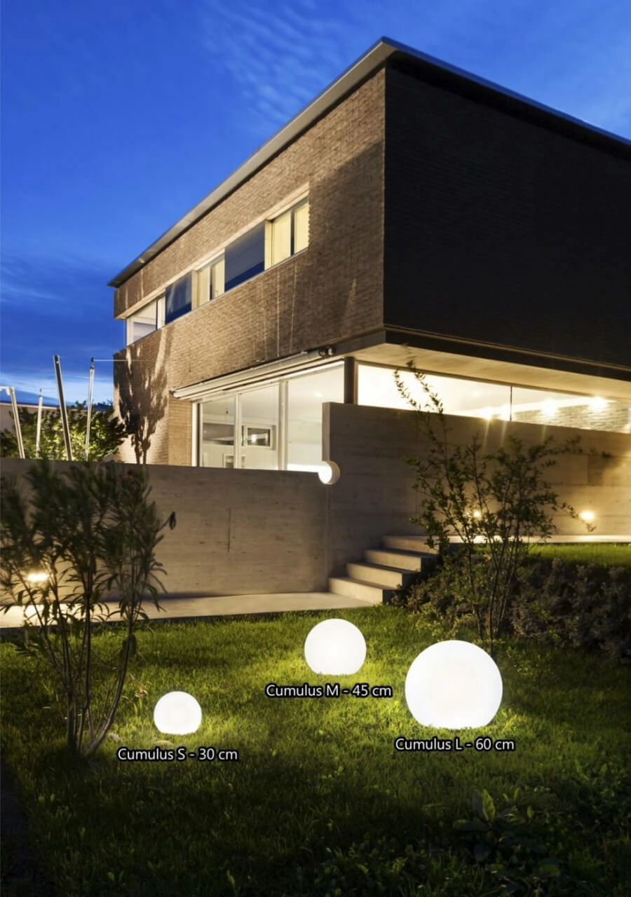 Witte bollamp Cumulus Ø 45cm Lyora 5903139697798