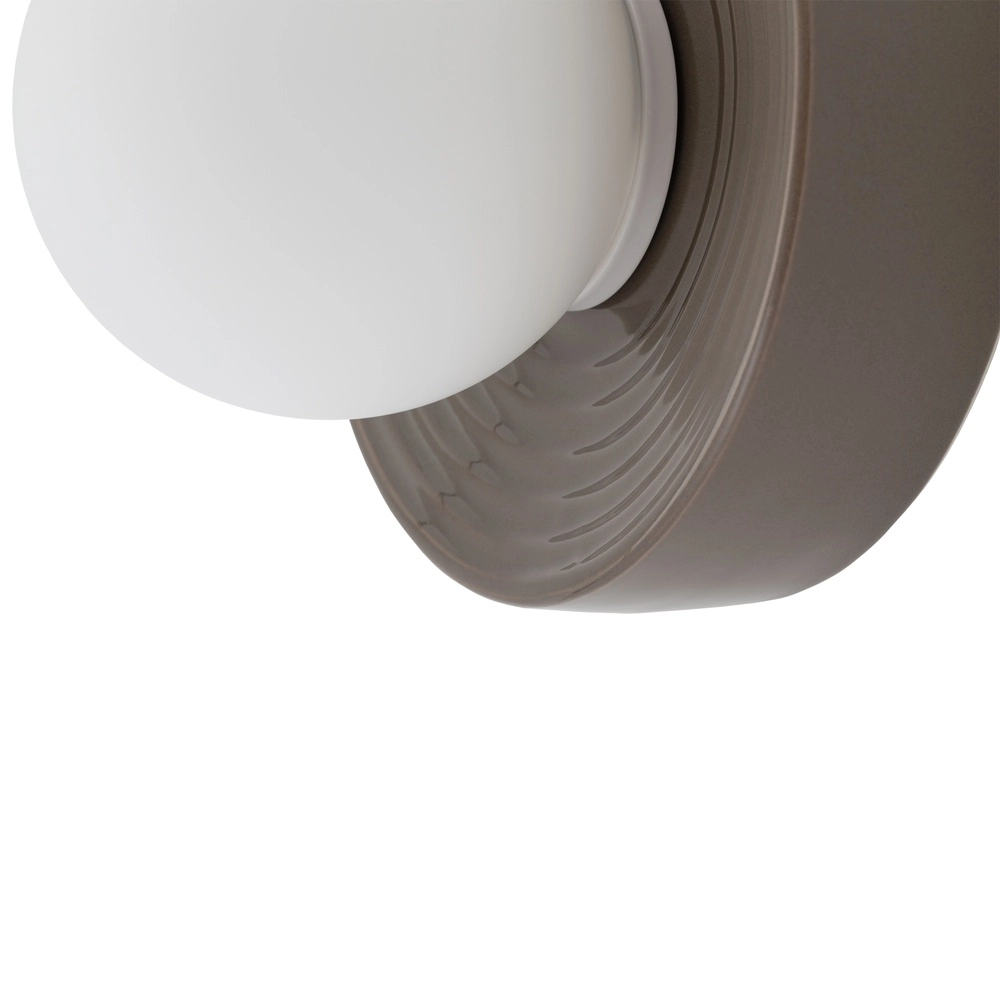 Design wandlamp Clay bruin Ø 16cm Lyora 5903139117500