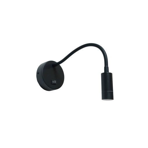 Zwarte wandlamp Flexi-C flexibel verstelbaar Artdelight 8719831734696