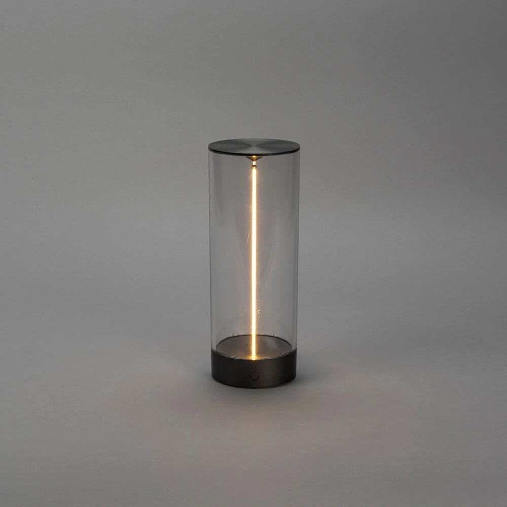 Oplaadbare lamp Edison S antraciet KonstSmide 7318307846379