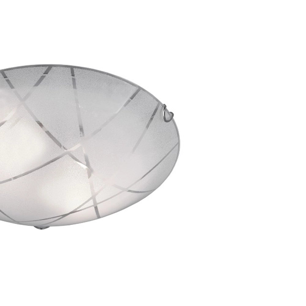 Plafonnière Sandrina 40cm wit Trio 4017807398618