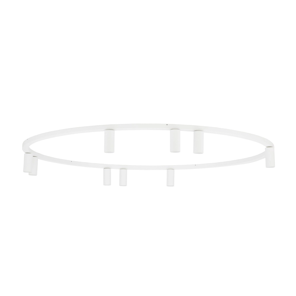 Cirkel opbouwspots Fourty 9x GU10 - wit Lyora 5903139119511