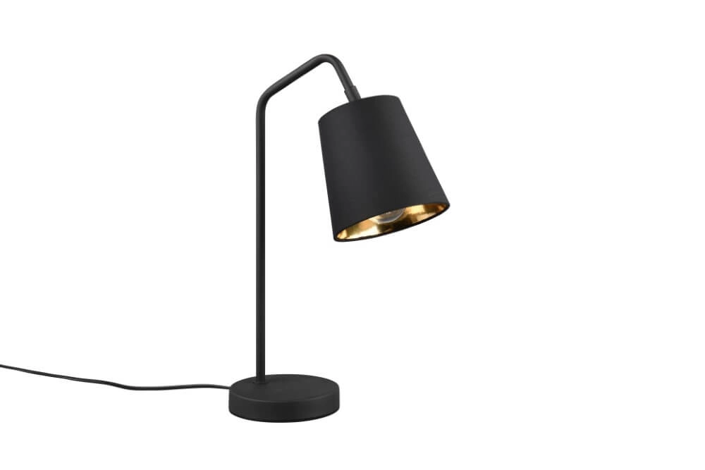 Zwarte tafellamp Buddy richtbaar Trio 4017807600414