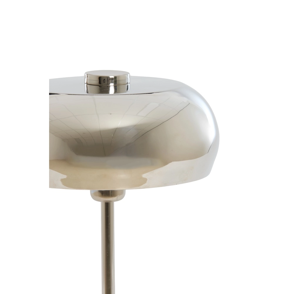 Tafellamp Surin Ø 23cm - glans nikkel Light & Living 8717807743451