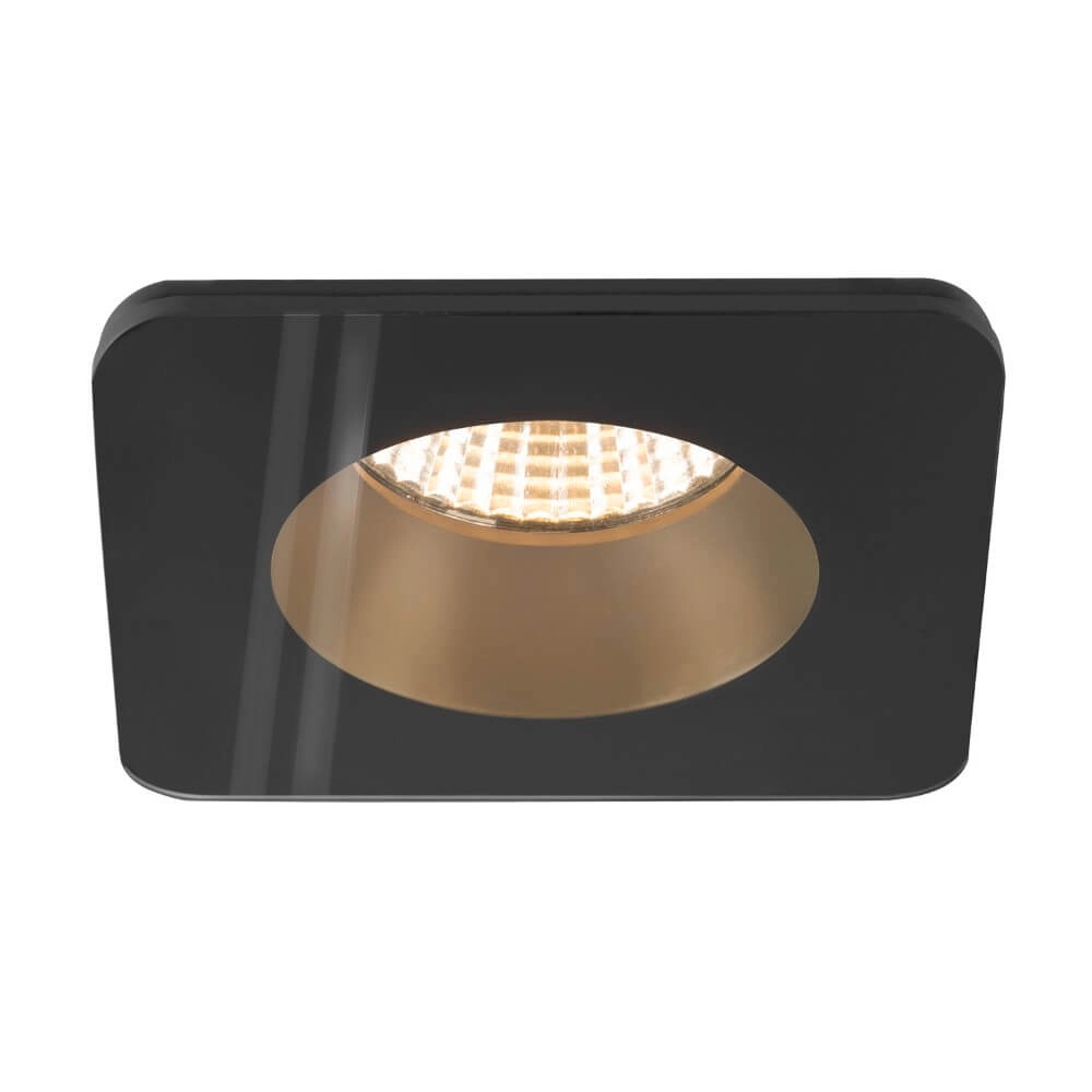 Inbouwring New Tria 68 IP65 vierkant zwart - zonder fitting SLV 4024163276511