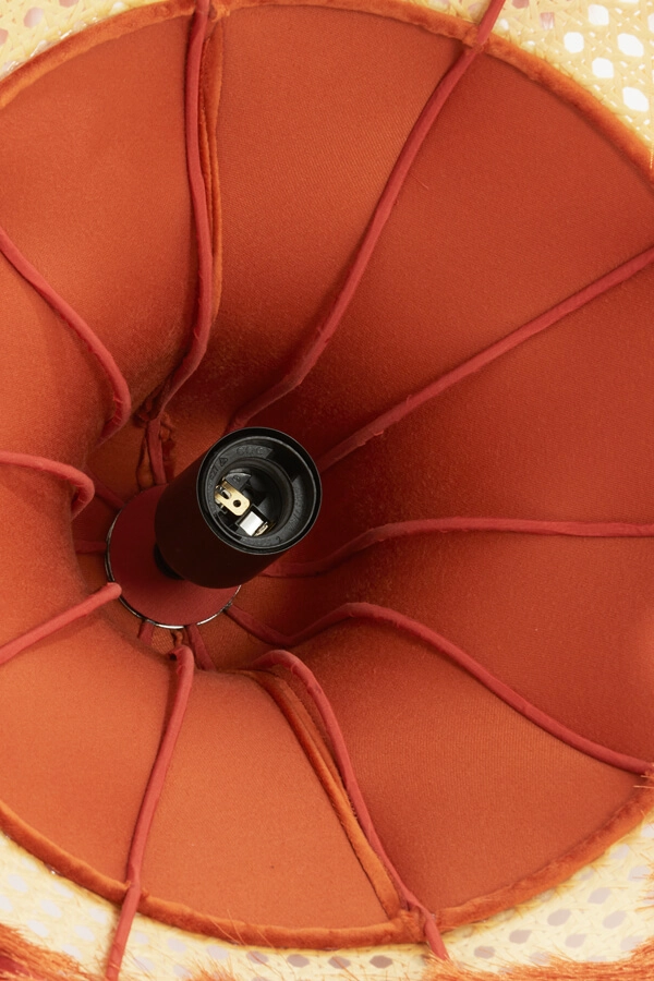 Tiffany hanglamp Mizia oranje Ø 40cm Light & Living 8717807758523