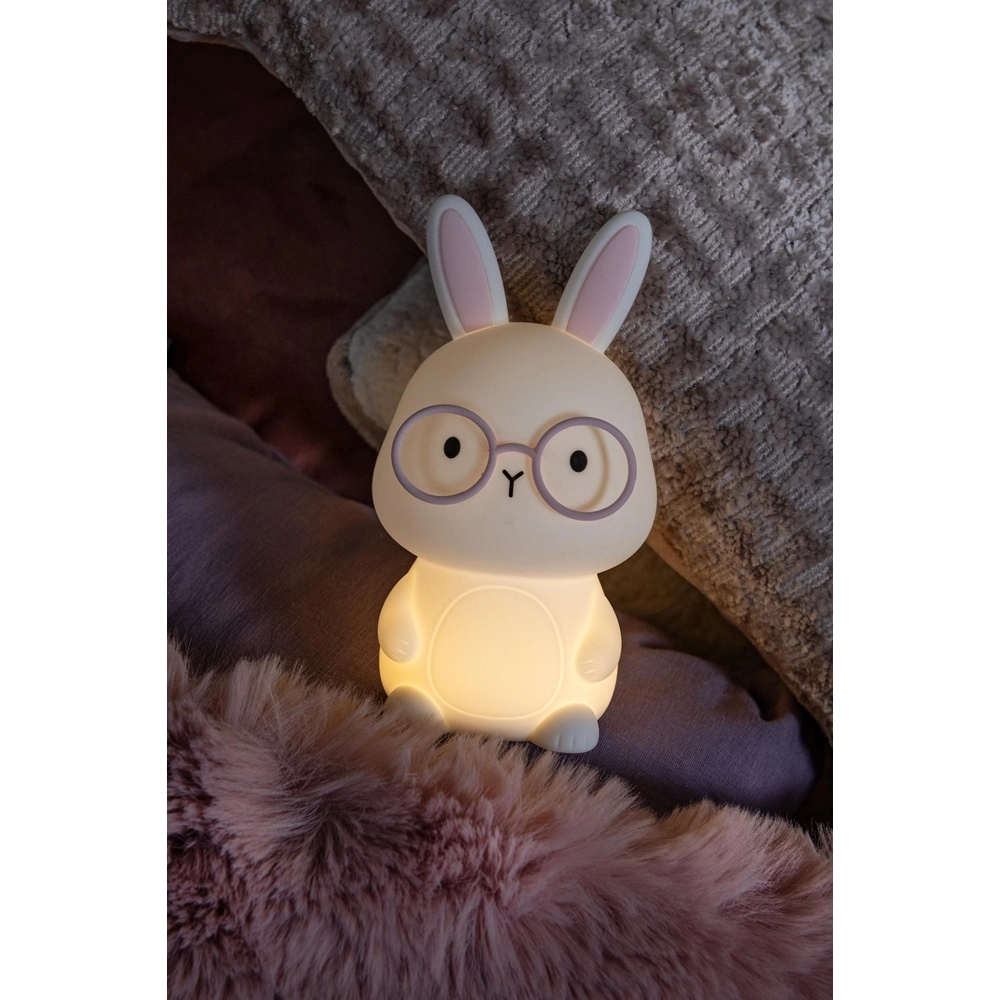 Kinderkamer nachtlampje Pincha Rabbit konijntje Lucide 5411212541376