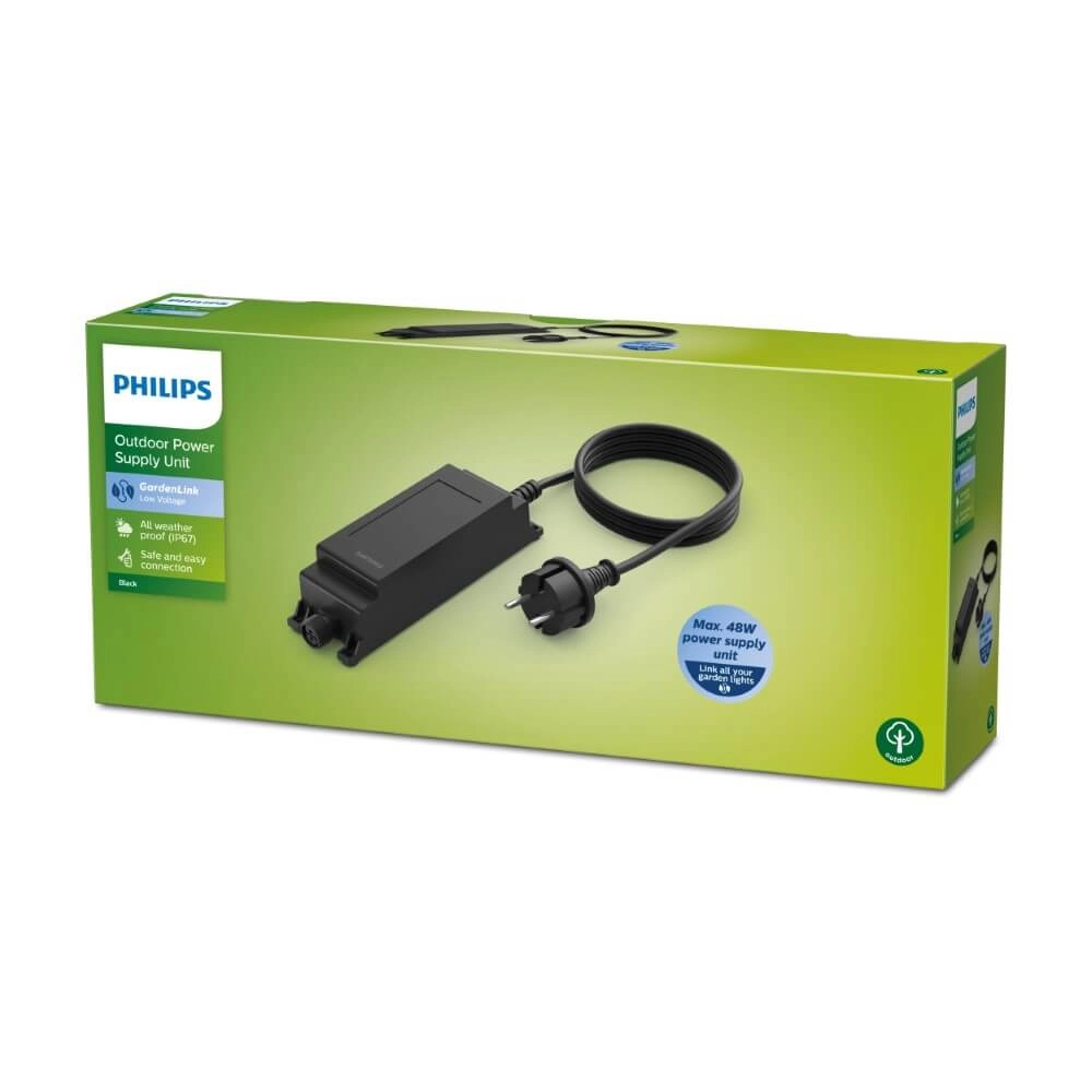 Zwarte Transformer 48W 12V Philips 8719514476998