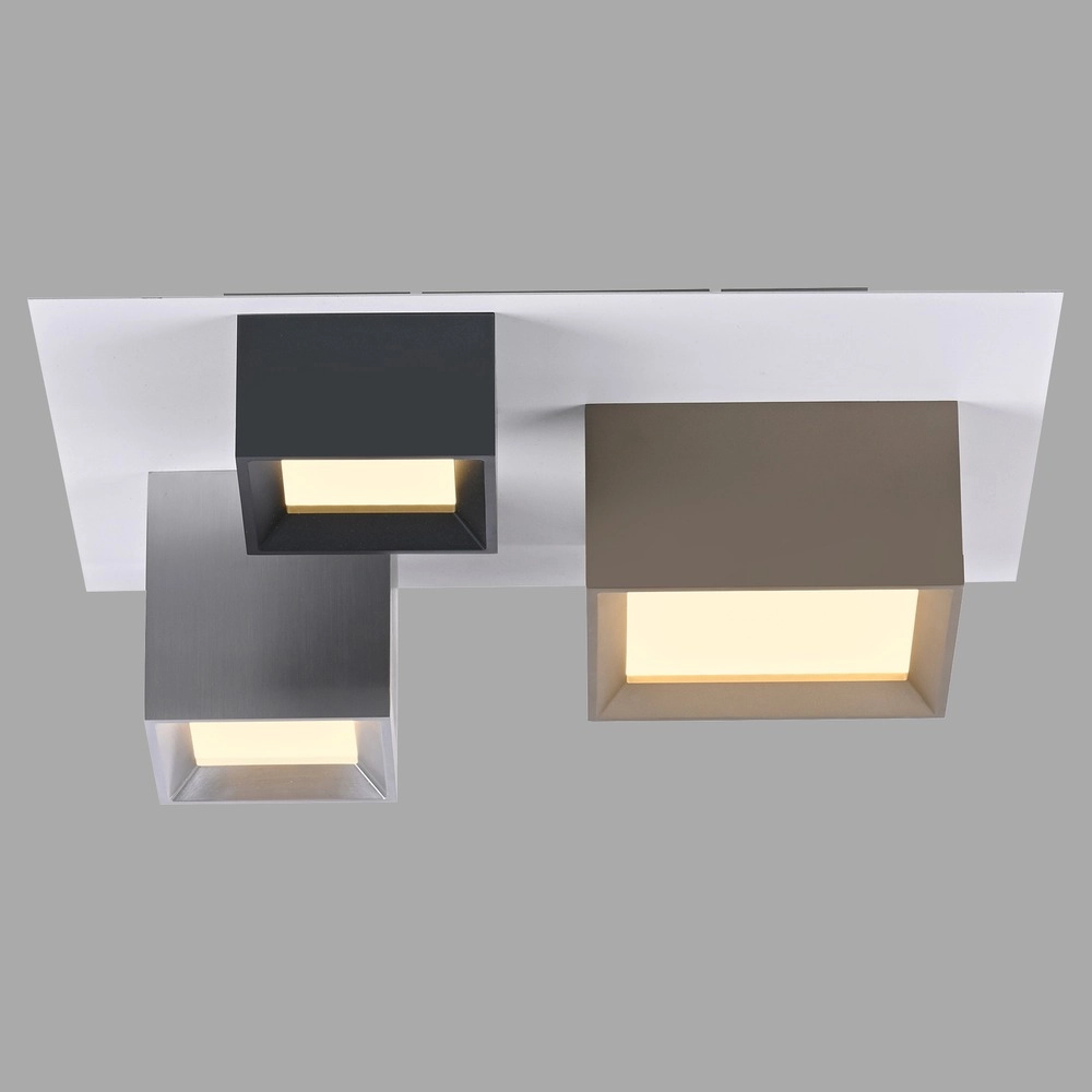 Led plafondlamp Pure Manhattan 3-lichts