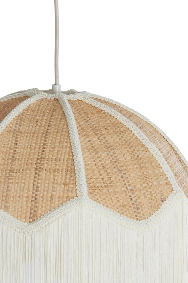 Crème hanglamp Malacia Ø 40cm Light & Living 8717807761257