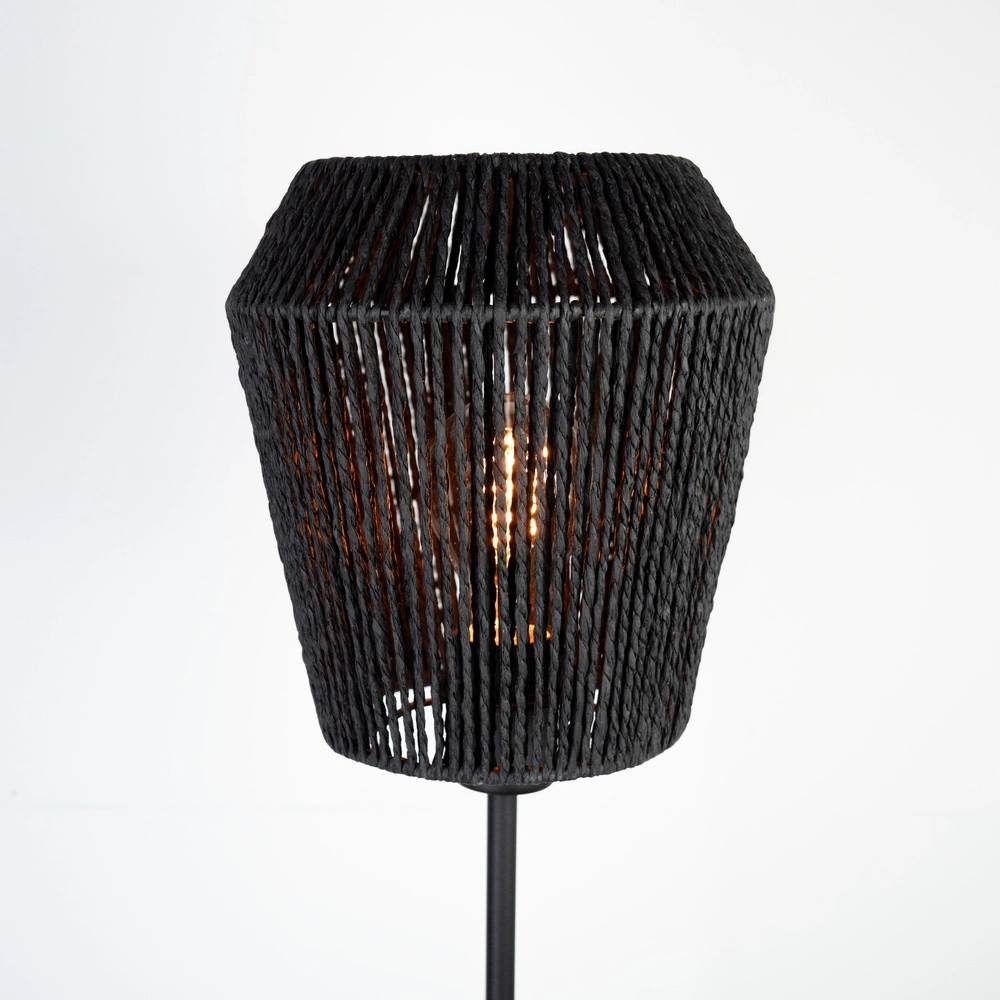 Touw vloerlamp Persley Ø 22cm - zwart Eglo 9002759441081