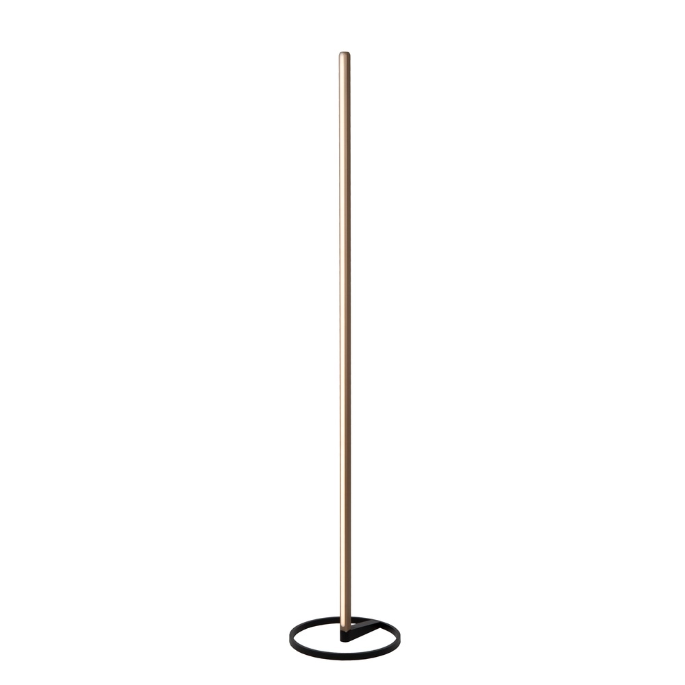 155cm led vloerlamp Braga champagne