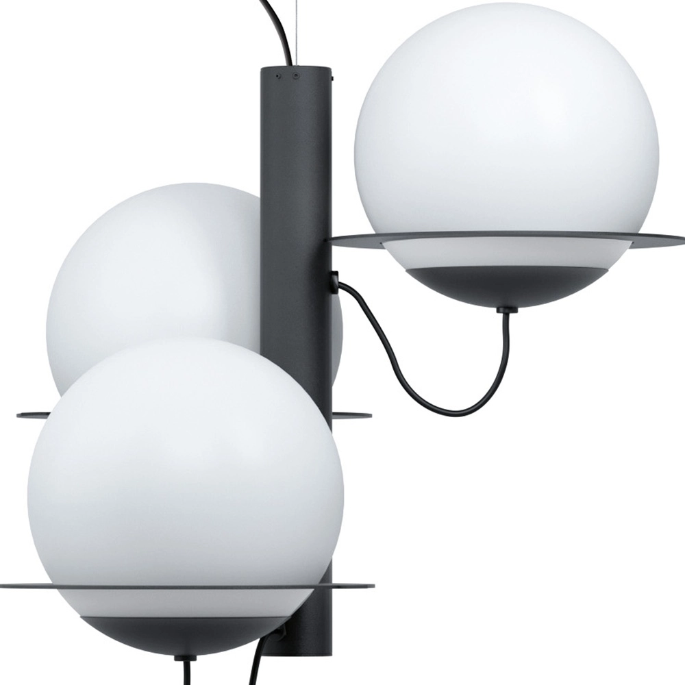 Unieke hanglamp Sabalete zwart Eglo 9002759983642